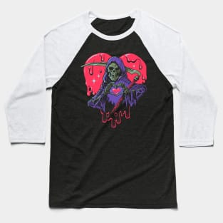 Heart Hands Reaper Baseball T-Shirt